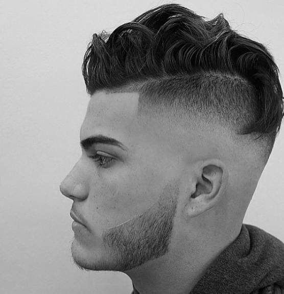 Wavy Hair Look for Younger Men