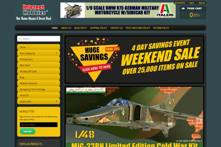 The 10 Best Online Hobby Stores Improb