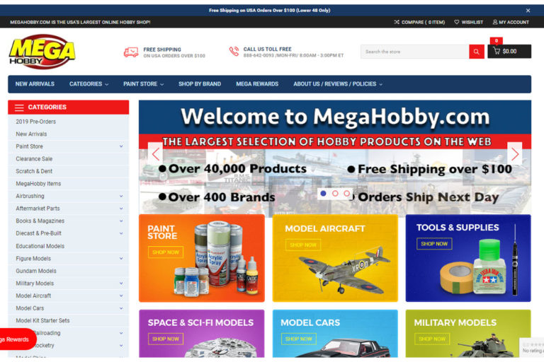 The 10 Best Online Hobby Stores Improb