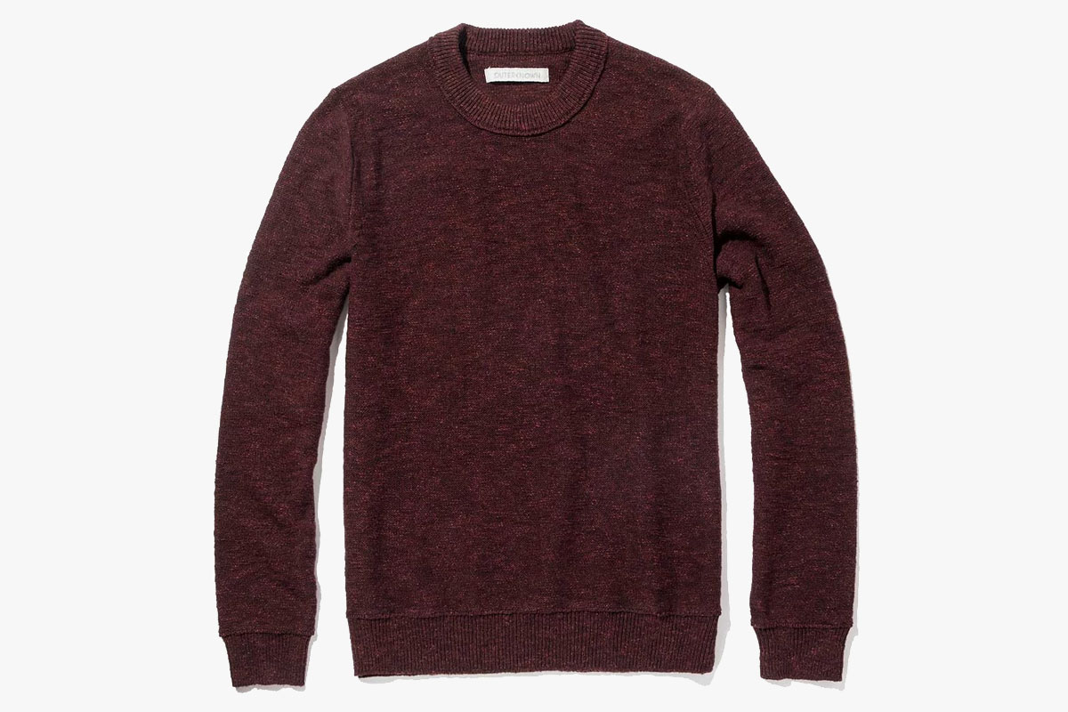 Outerknown Shelter Crewneck Sweater