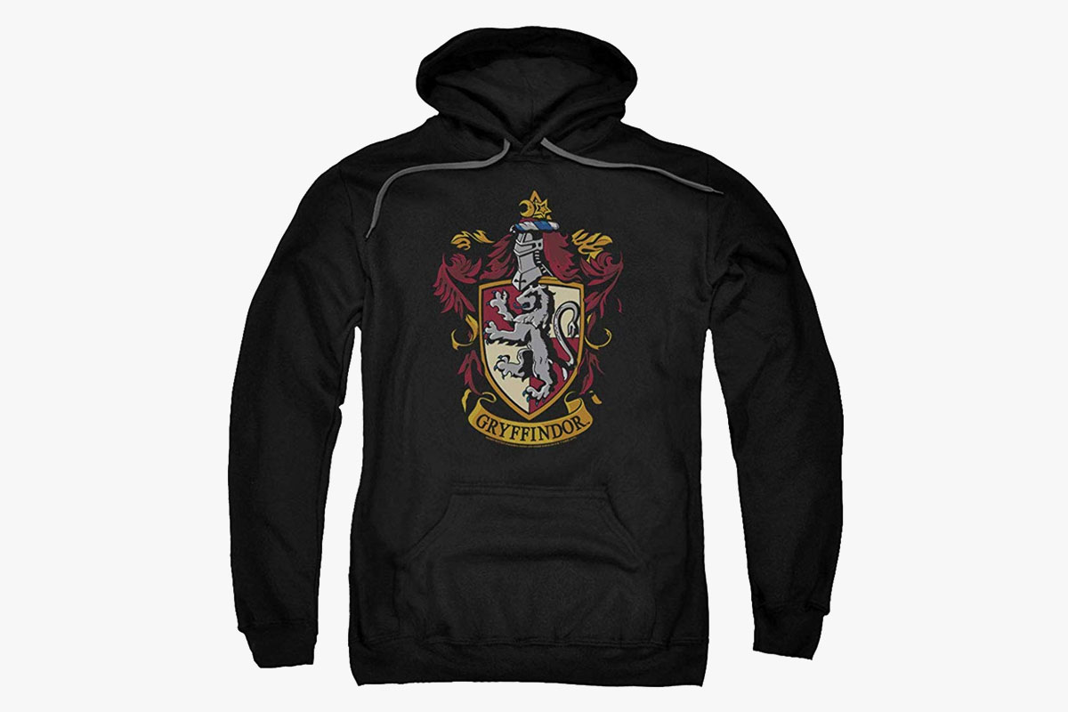 PopFunk Officially Licensed Harry Potter Gryffindor House Unisex Pullover Hoodie