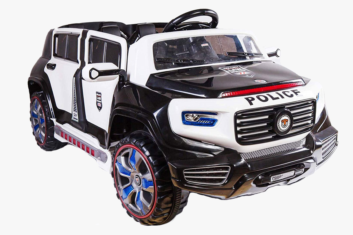Ride-On Planet Police Car