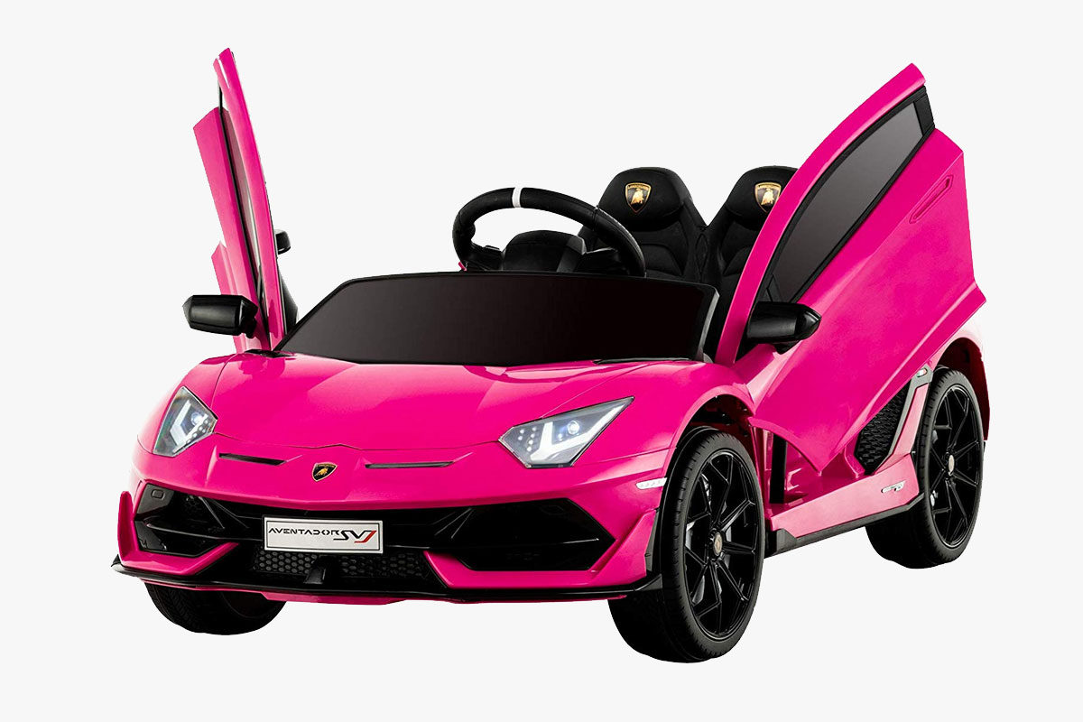 Uenjoy Lamborghini Aventador Electric Ride-On Car
