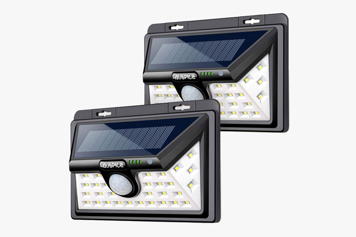 Auspice Solar Lights Outdoor Motion Sensor Lights