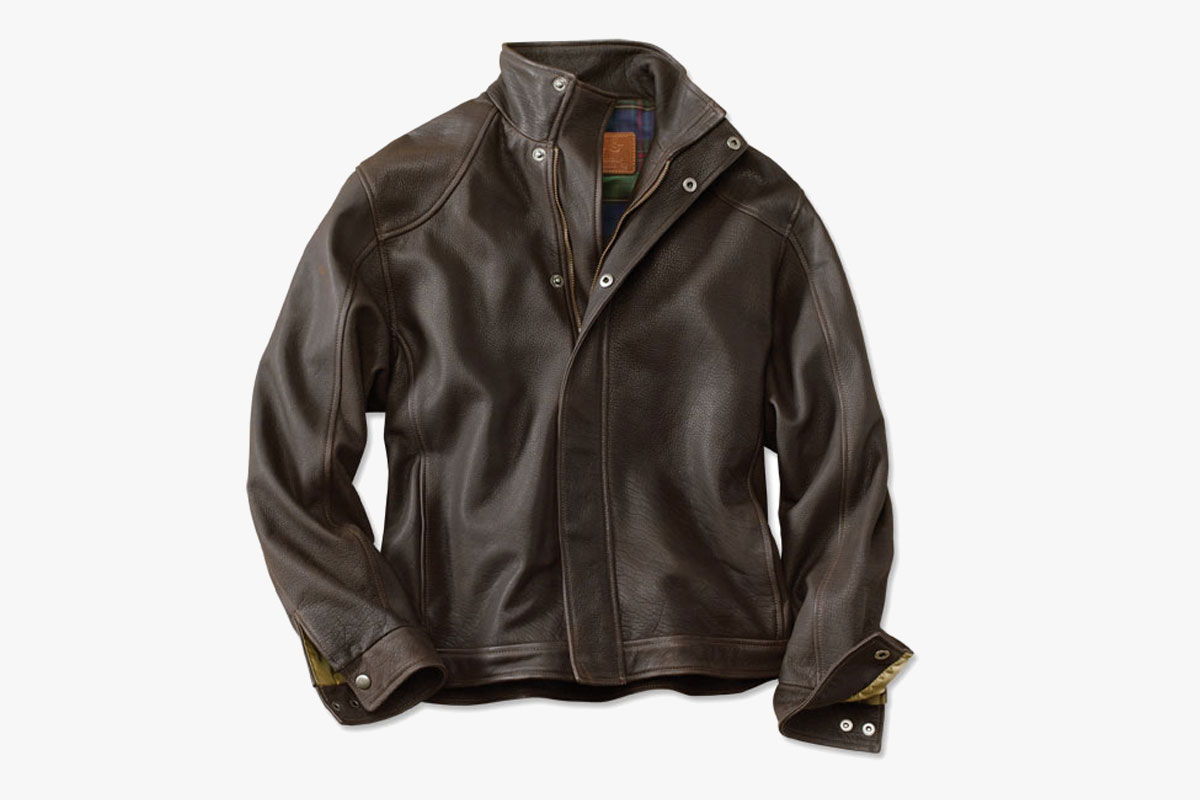 Coronado American Bison Leather Jacket