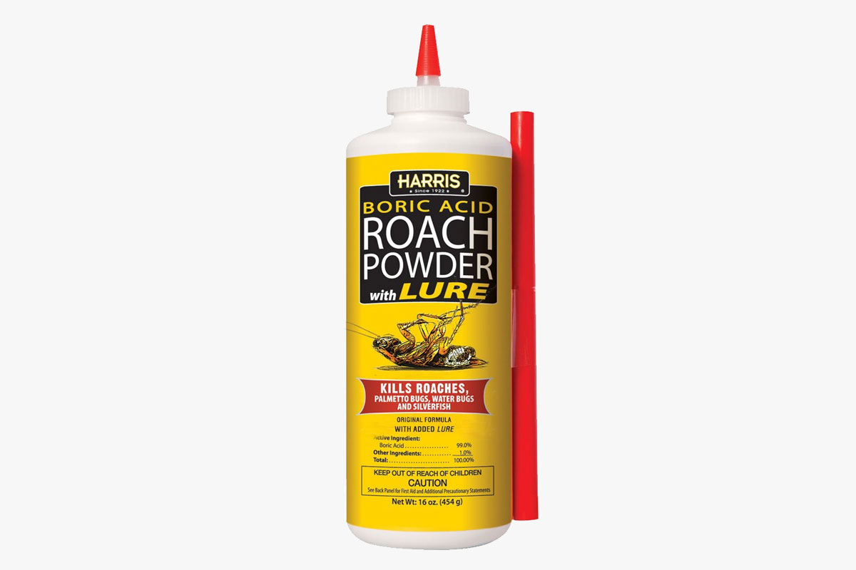Harris Boric Acid Roach and Silverfish Killer Powder