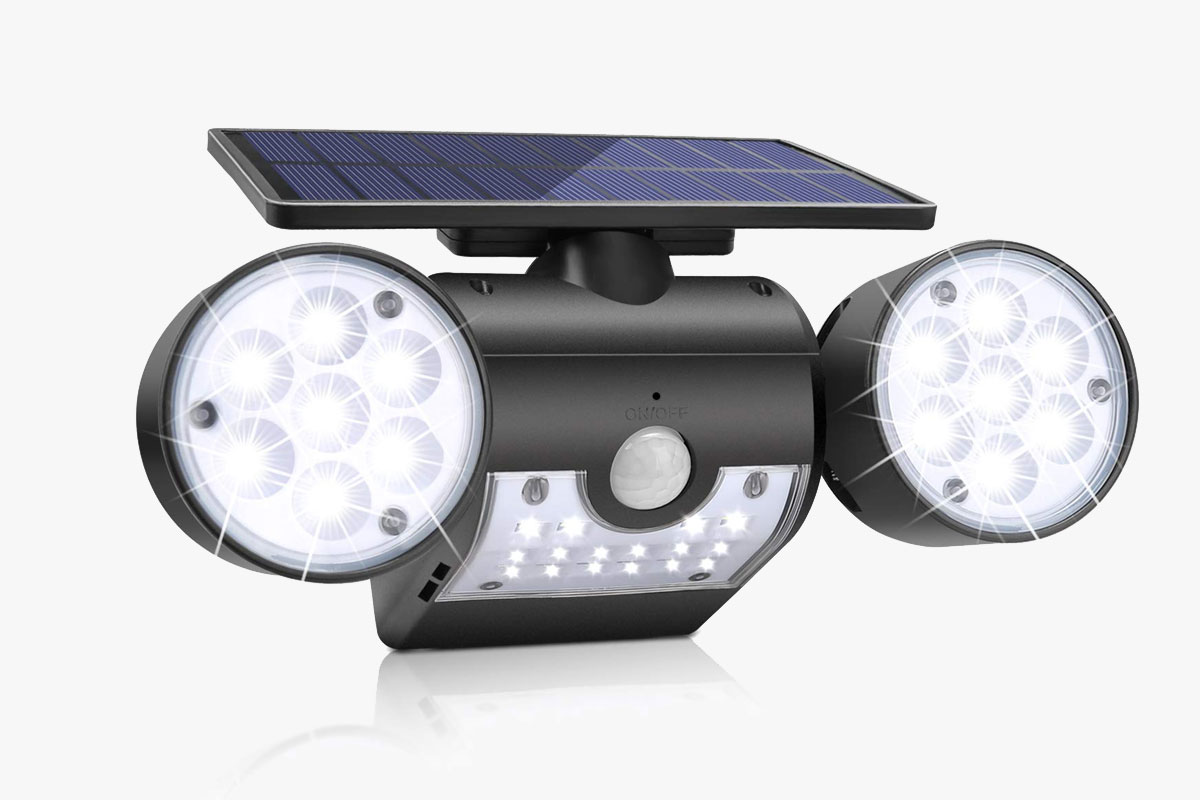 KeShi LED Motion Sensor Solar Security Lights
