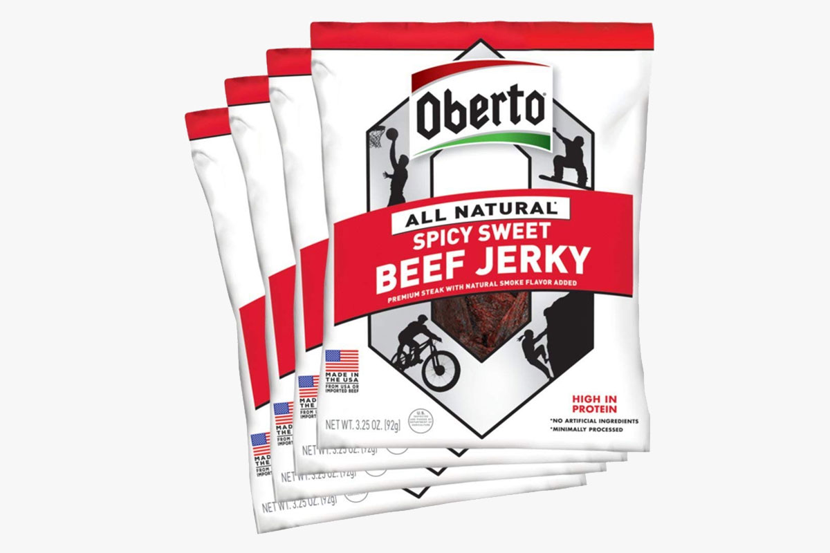 Oberto All-Natural Spicy Sweet Beef Jerky