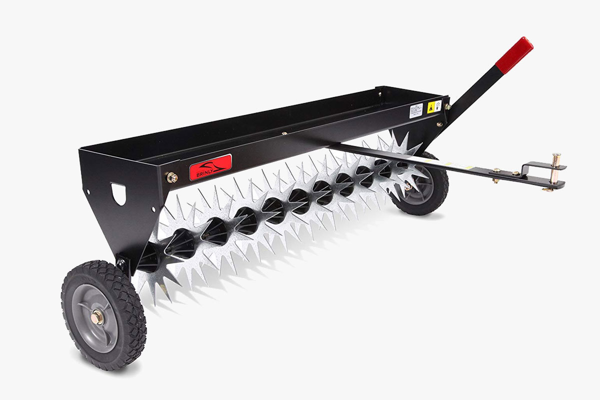 Brinly SAT-40BH Tow-Behind Spike Aerator