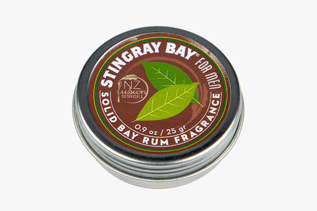 Stingray Bay Bay Rum Solid Cologne