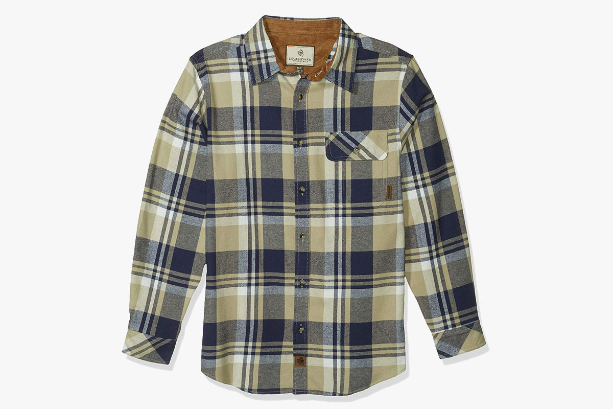 Buck Camp Flannel Shirt by Legendary Whitetails