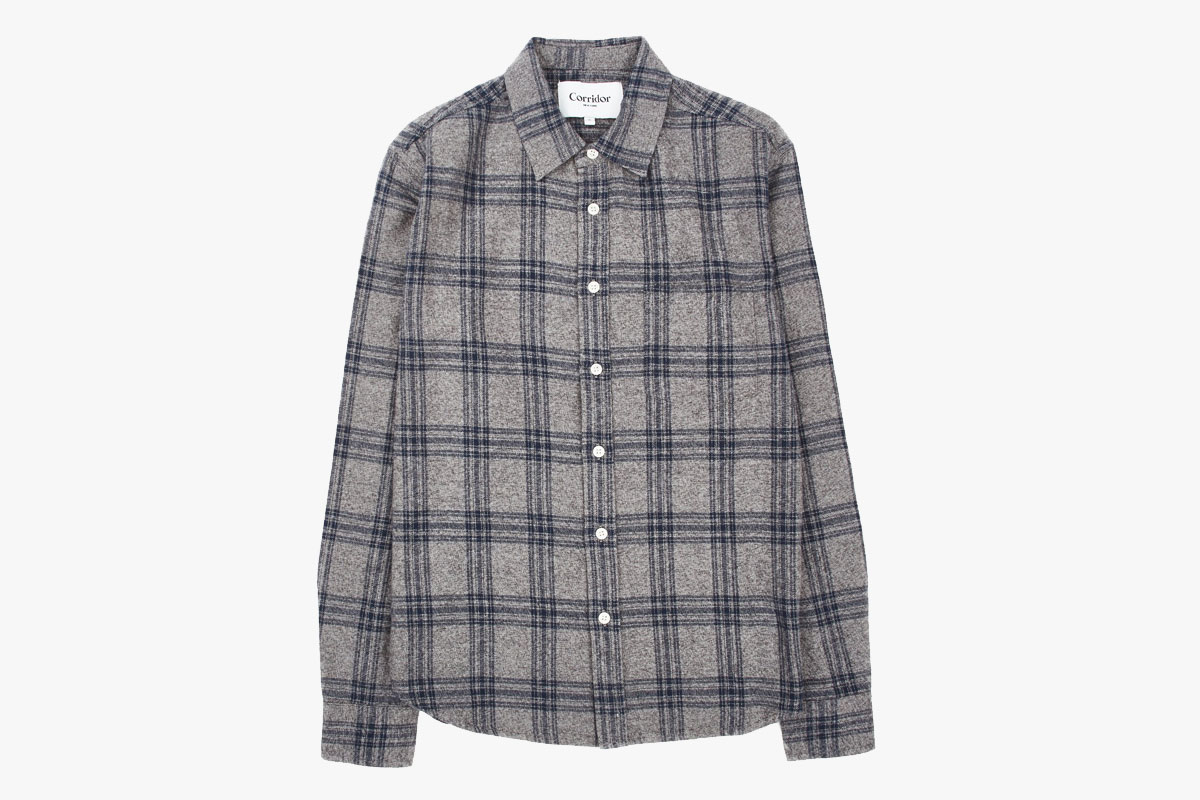 Check Flannel Shirt by Corridor NYC