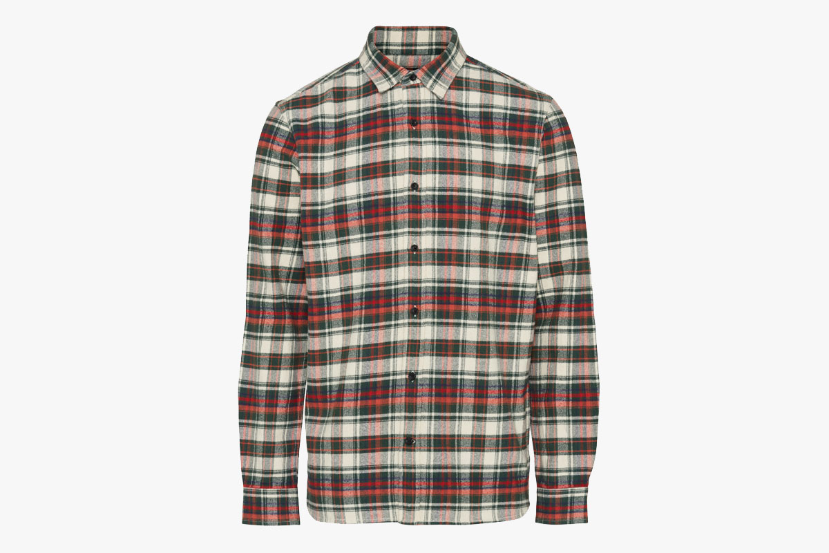 Checked Flannel by Knowledge Cotton
