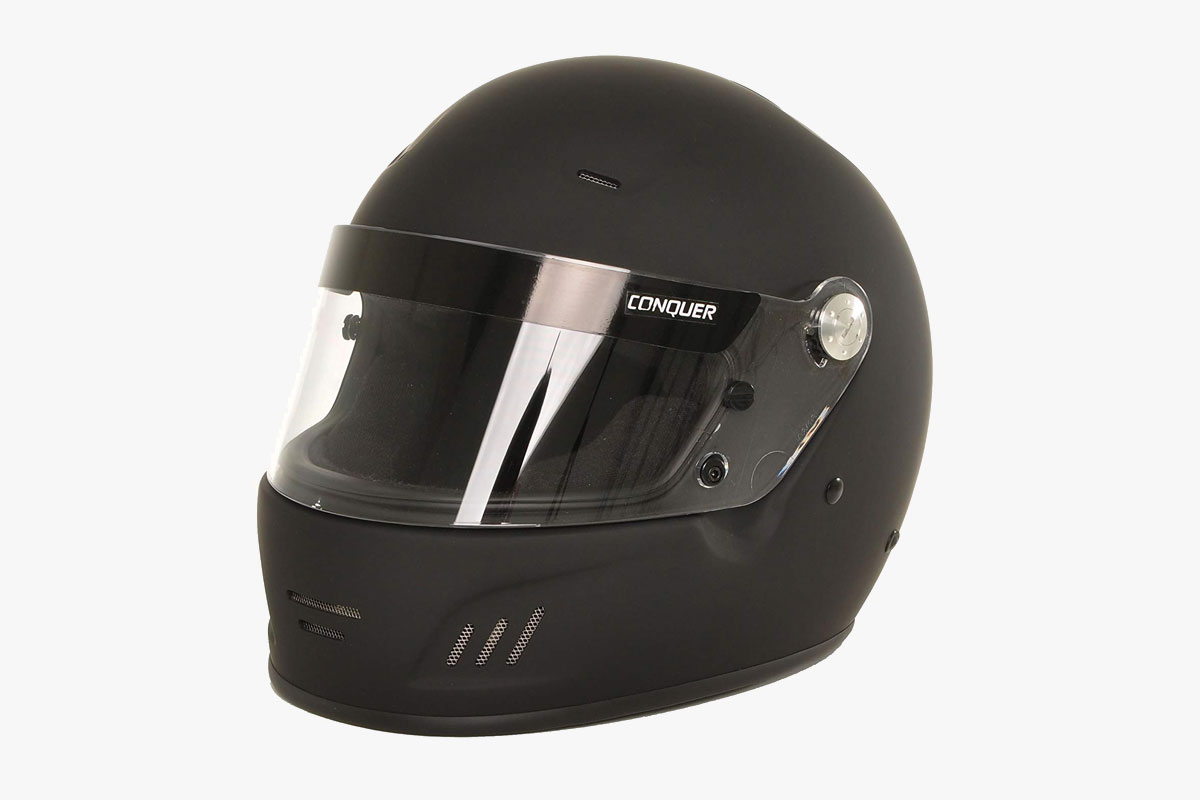 Conquer Full Face Car Racing Helmet