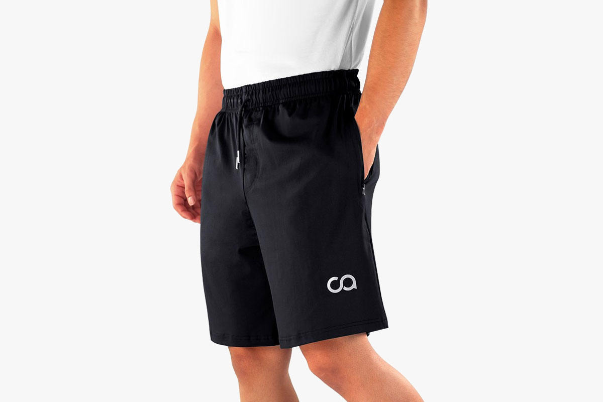 Men's Sports Shorts Lightweight Running Gym Workout Shorts with Pockets サンデーローズ SUNDAY ROSE