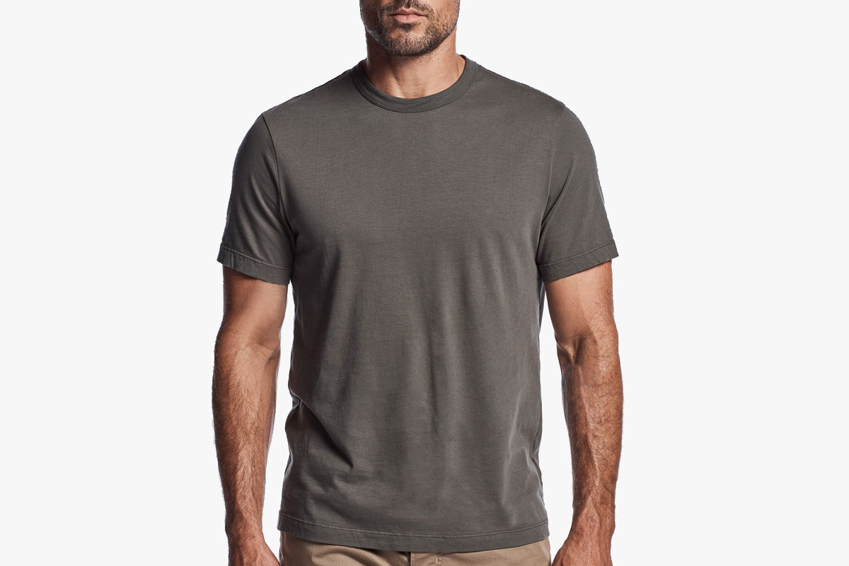 James Perse Brushed Cotton Jersey Tee