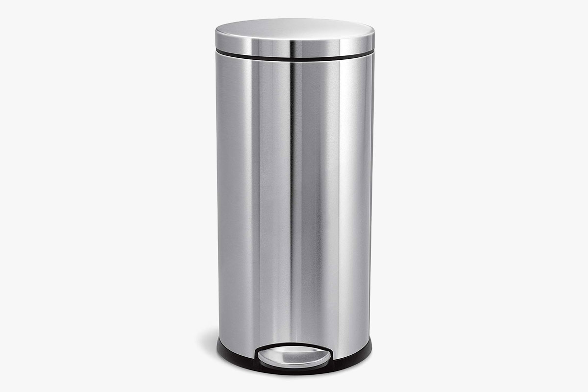 Simplehuman 8-Gallon Round Kitchen Trash Can
