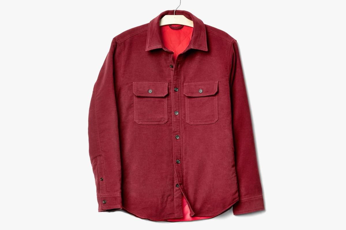 Steven Alan & GAP Cotton-Moleskin Shirt Jacket