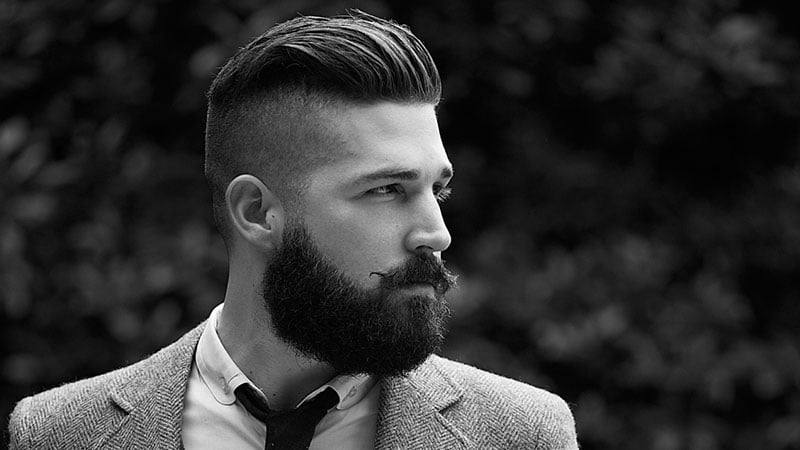 Mohawk and Beard Look for Men