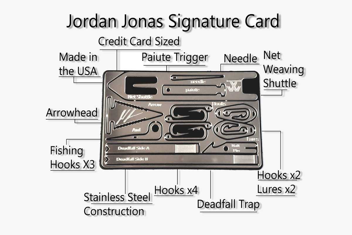 Jordan Jonas Signature Card