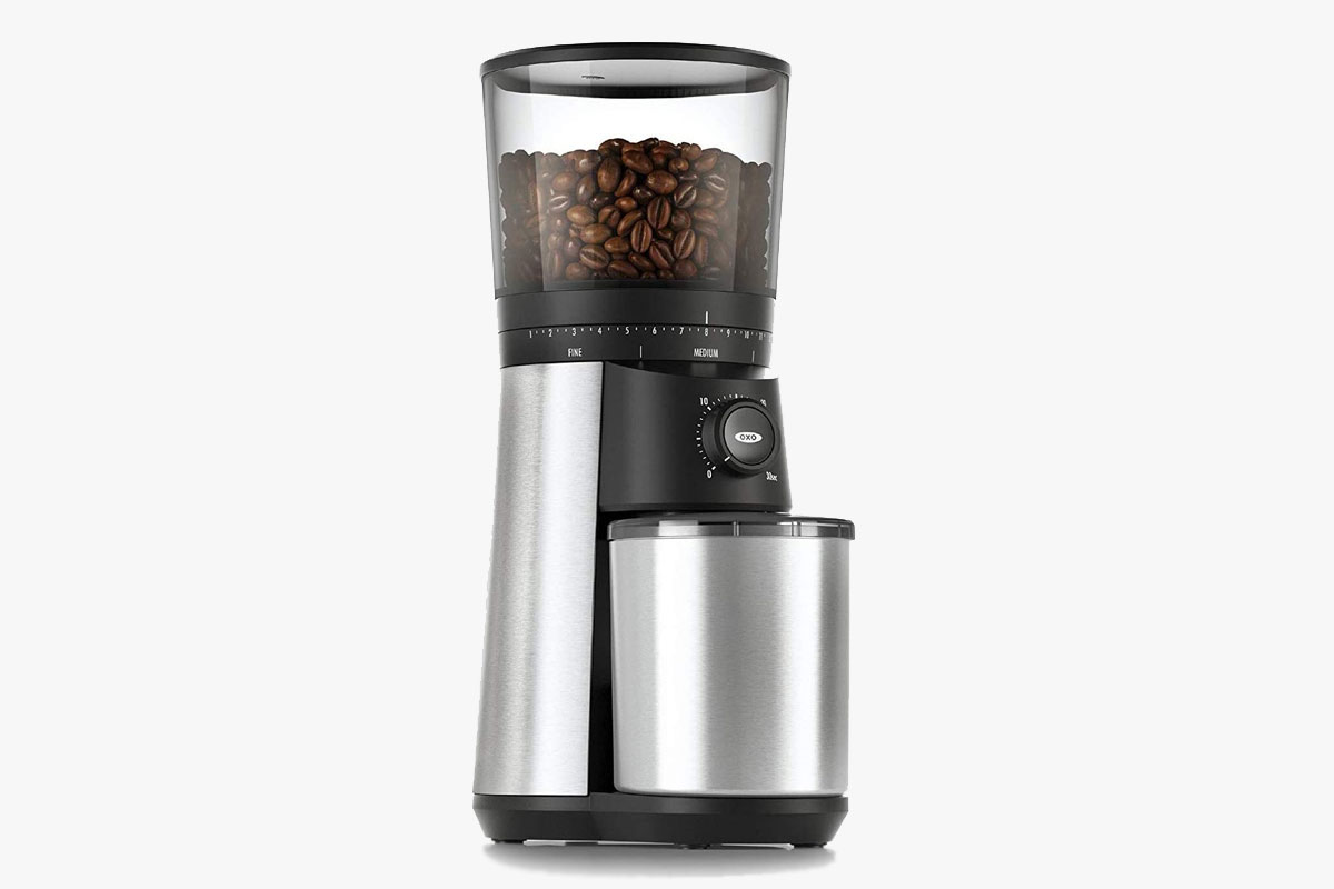 oxo brew conical burr coffee grinder