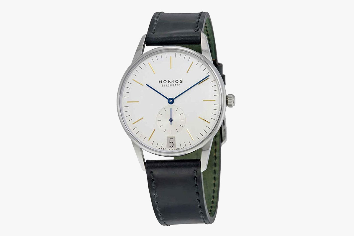 Nomos Orion 38 Datum White Dial Stainless Steel Men’s Watch 380