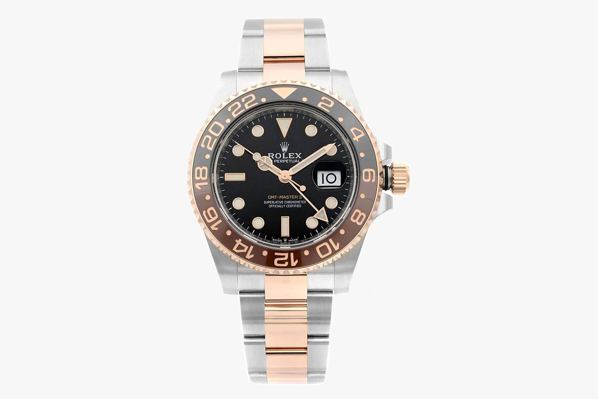 Rolex GMT-Master II Automatic Mens Steel and 18 ct Everose Gold Oyster Watch