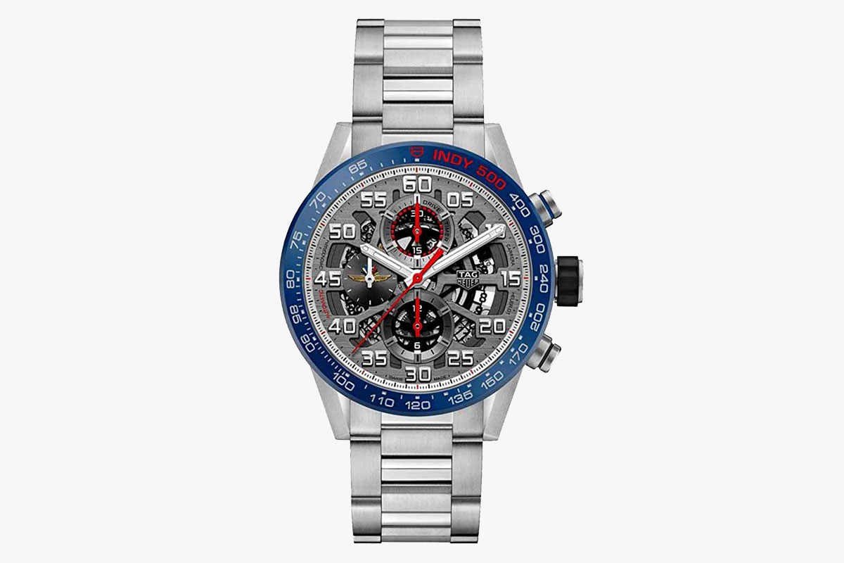 Tag Heuer Carrera Calibre Heuer 01 Limited Edition Indy 500 Men's Watch CAR201G.BA0766