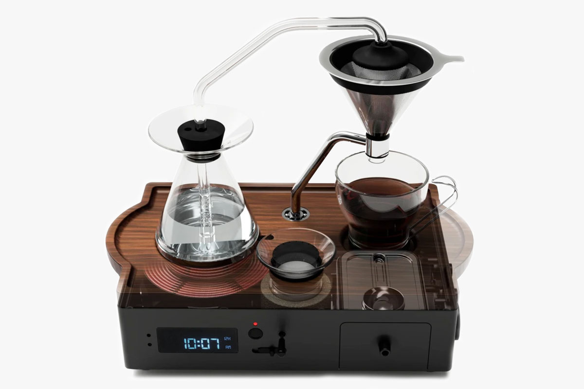The Barisieur Tea and Coffee Alarm Clock