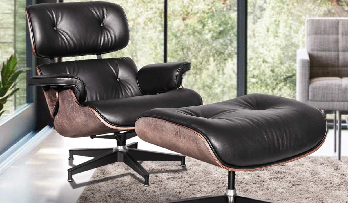 1 inch lounge chair and ottoman