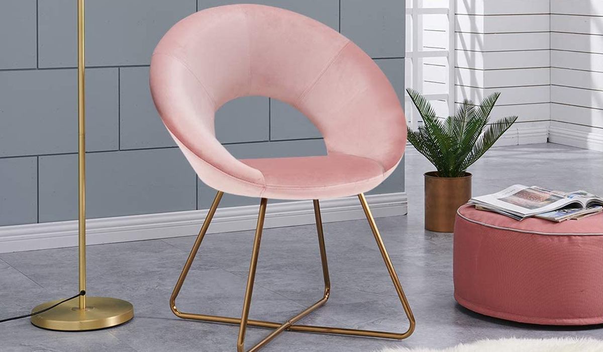duhome elegant lifestyle modern accent velvet chair