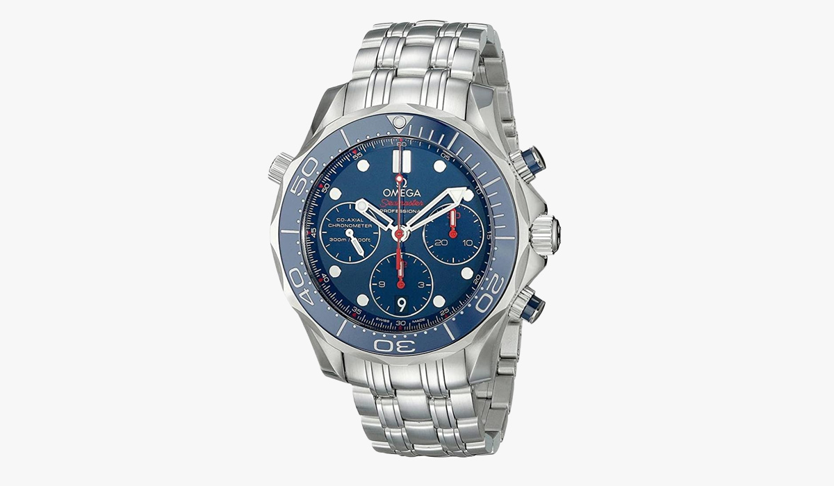 omega seamaster diver chronograph watch