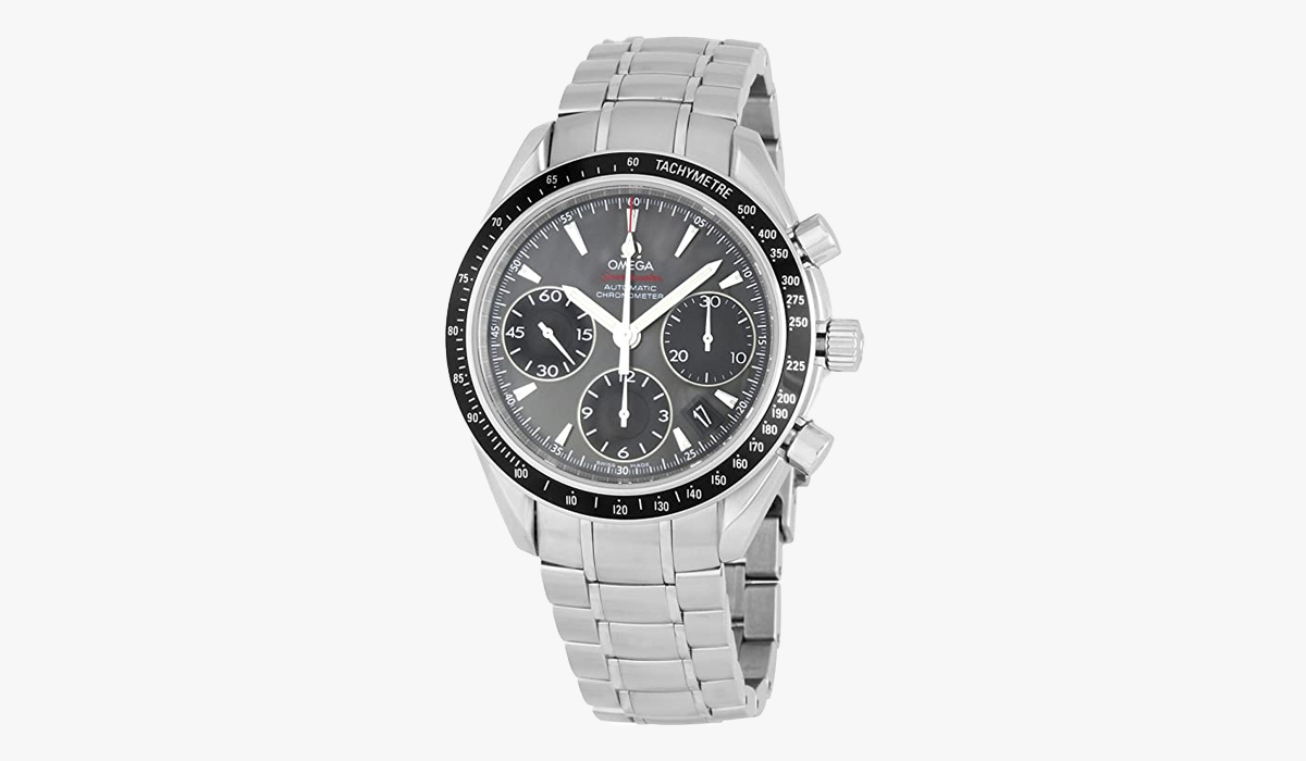 omega speedmaster stainless steel watch