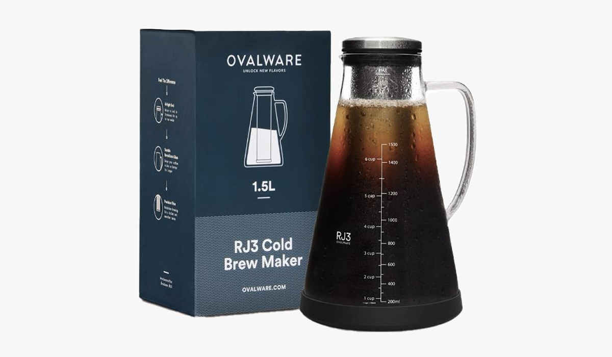 ovalware rj3 cold brew coffee maker