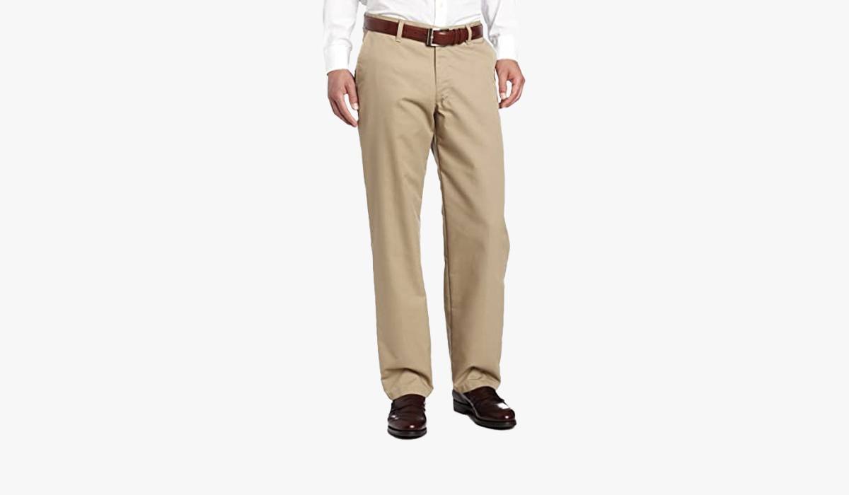 lee men's classic fit chino 