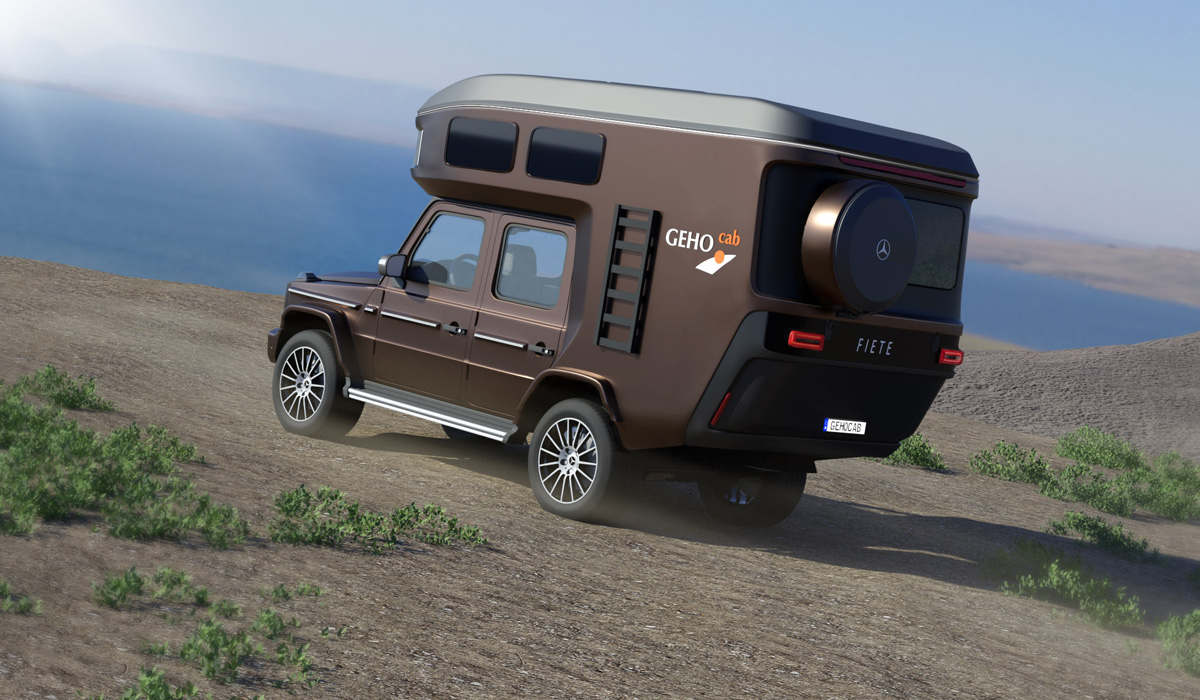 fiete - clever lightweight cabin for robust suvs 