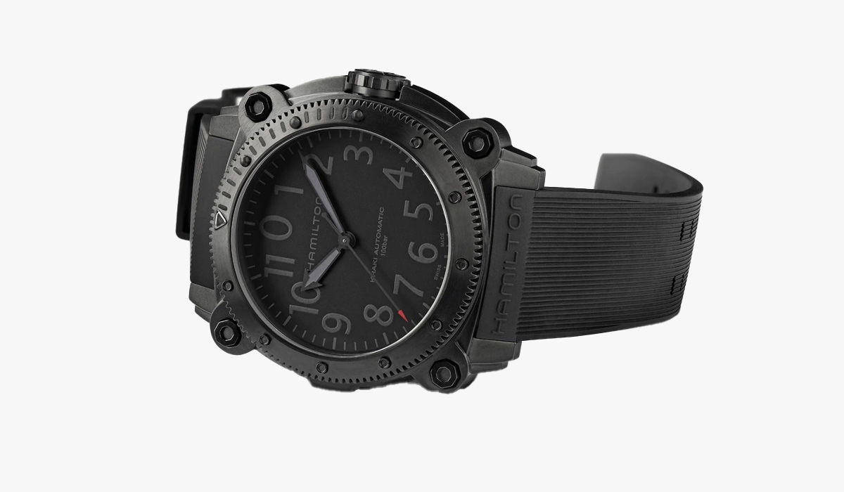 hamilton khaki navy belowzero auto limited-edition watch