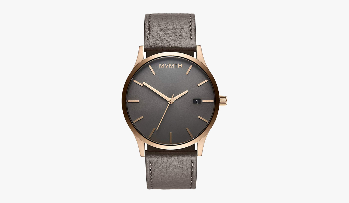 mvmt men's minimalist vintage watch