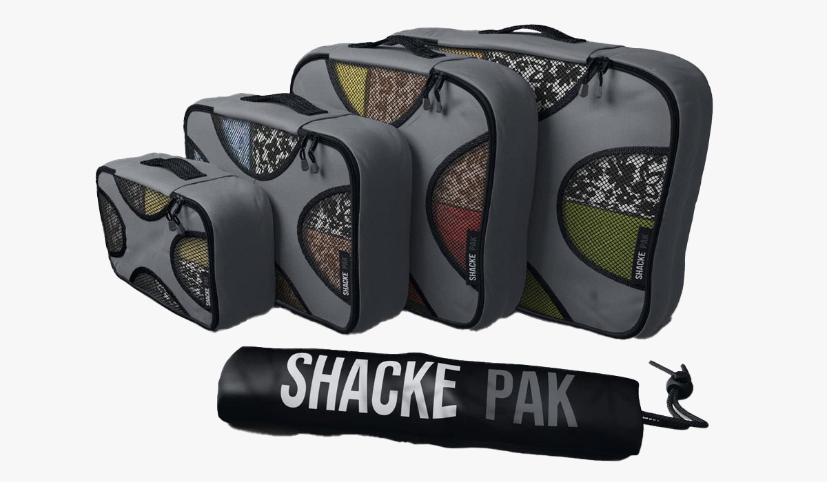 shacke pak 5 set packing cubes