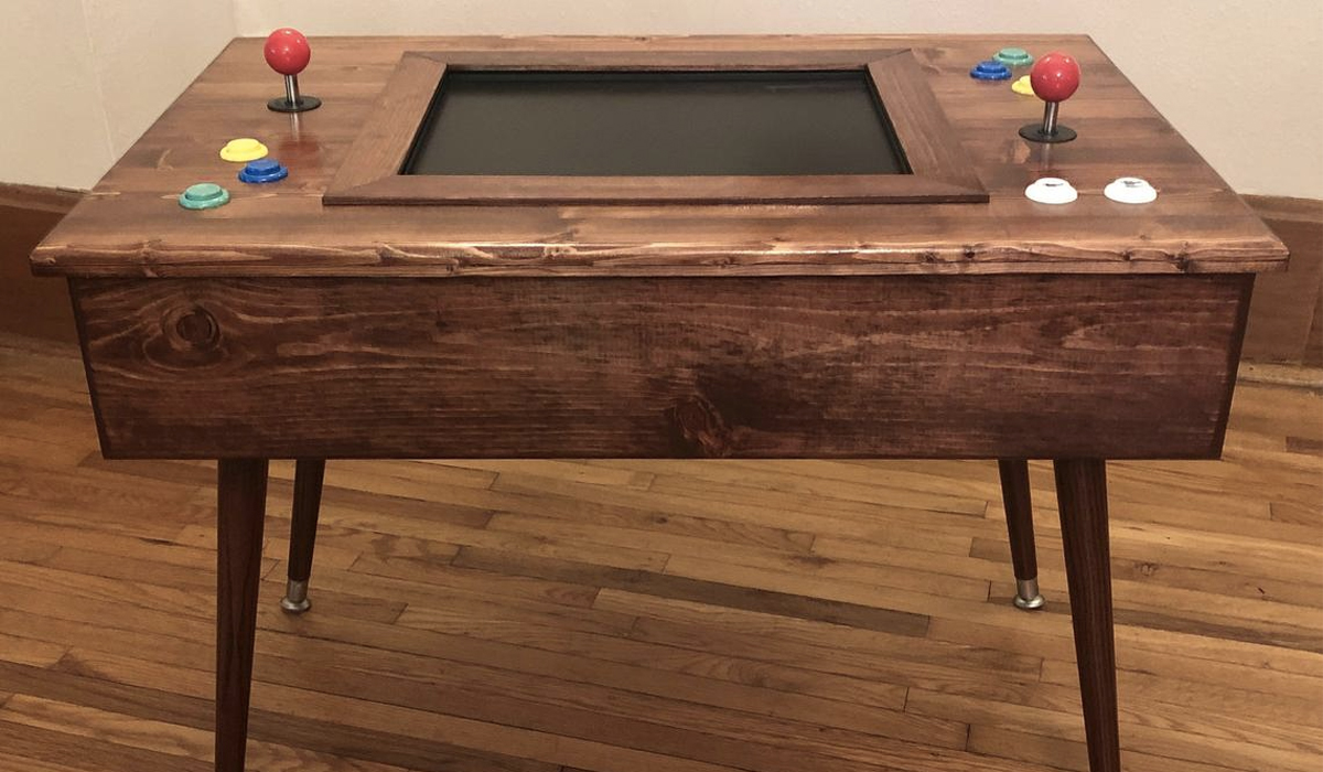 412-in-1 arcade coffee table
