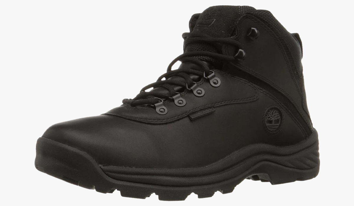 timberland mid-ankle all-black boot for men 