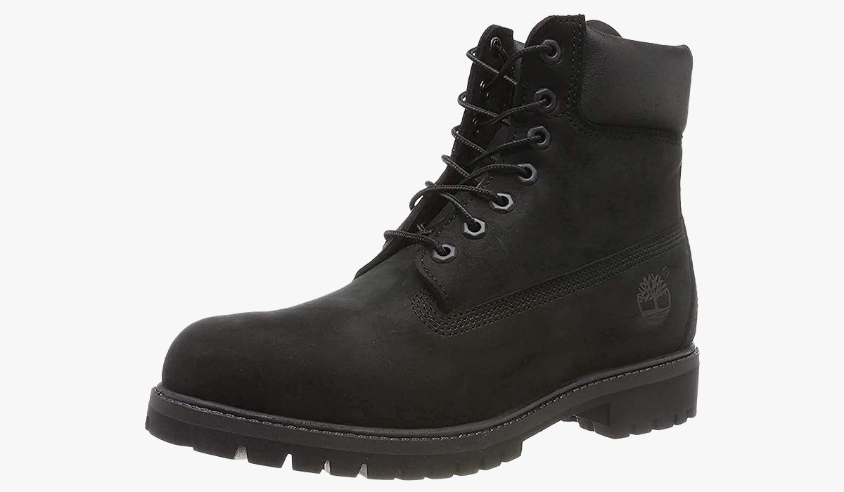 timberland 6in premium waterproof all-black boot for men 