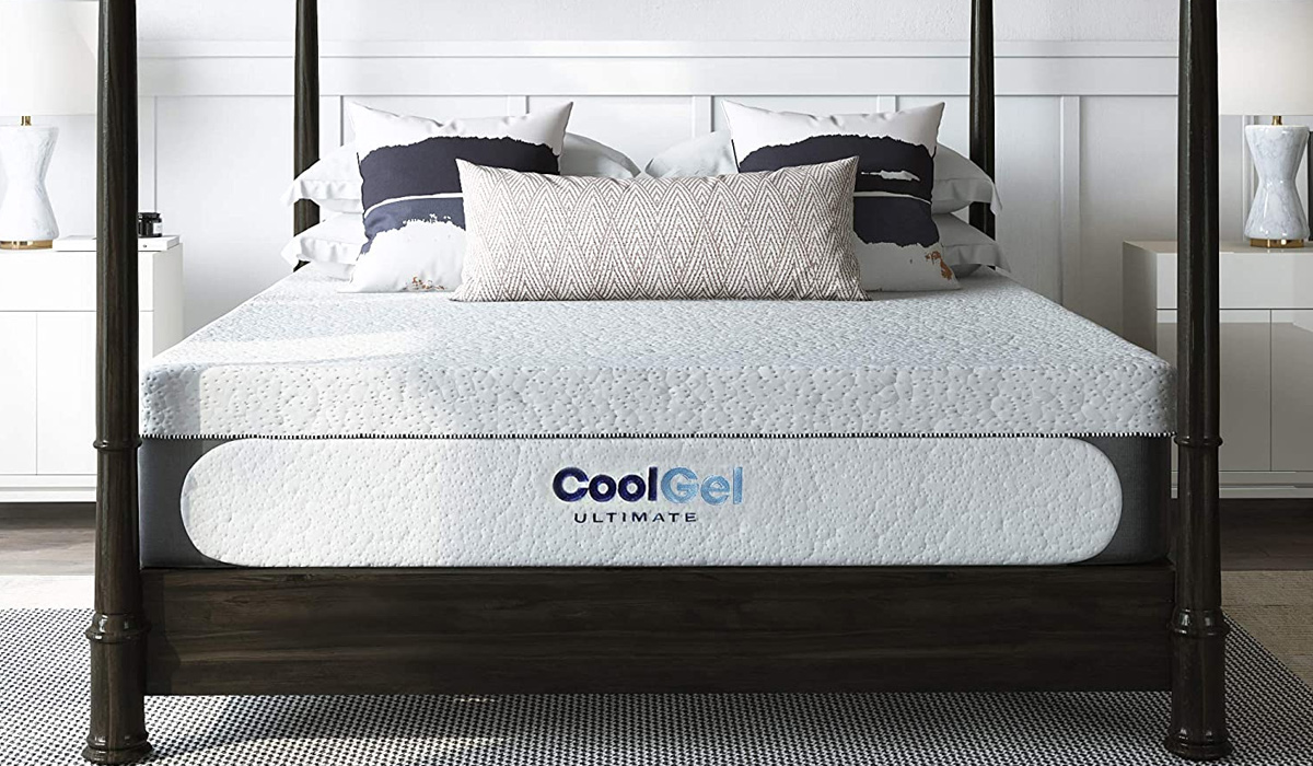 classic brands cool gel 14-inch foam mattress 
