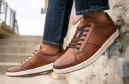 florsheim crossover lace to toe sneaker