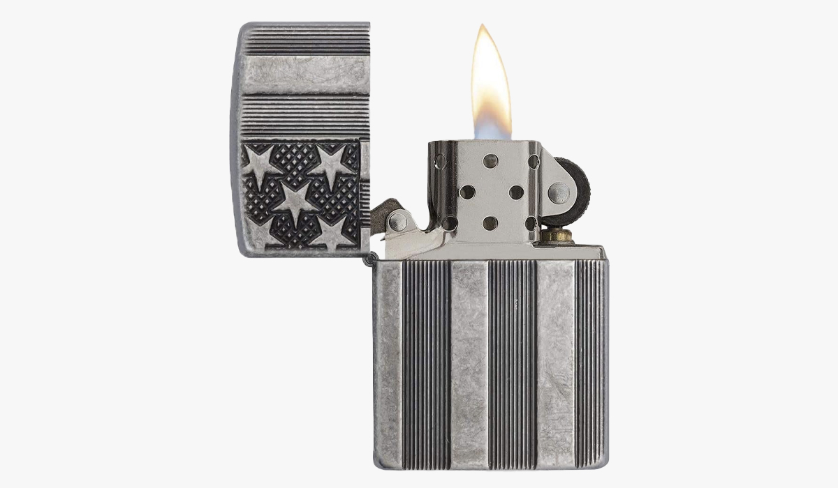 zippo american flag lighter
