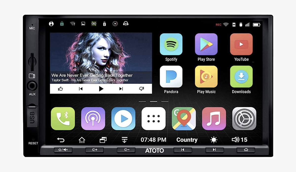 atoto a6 double din android car stereo