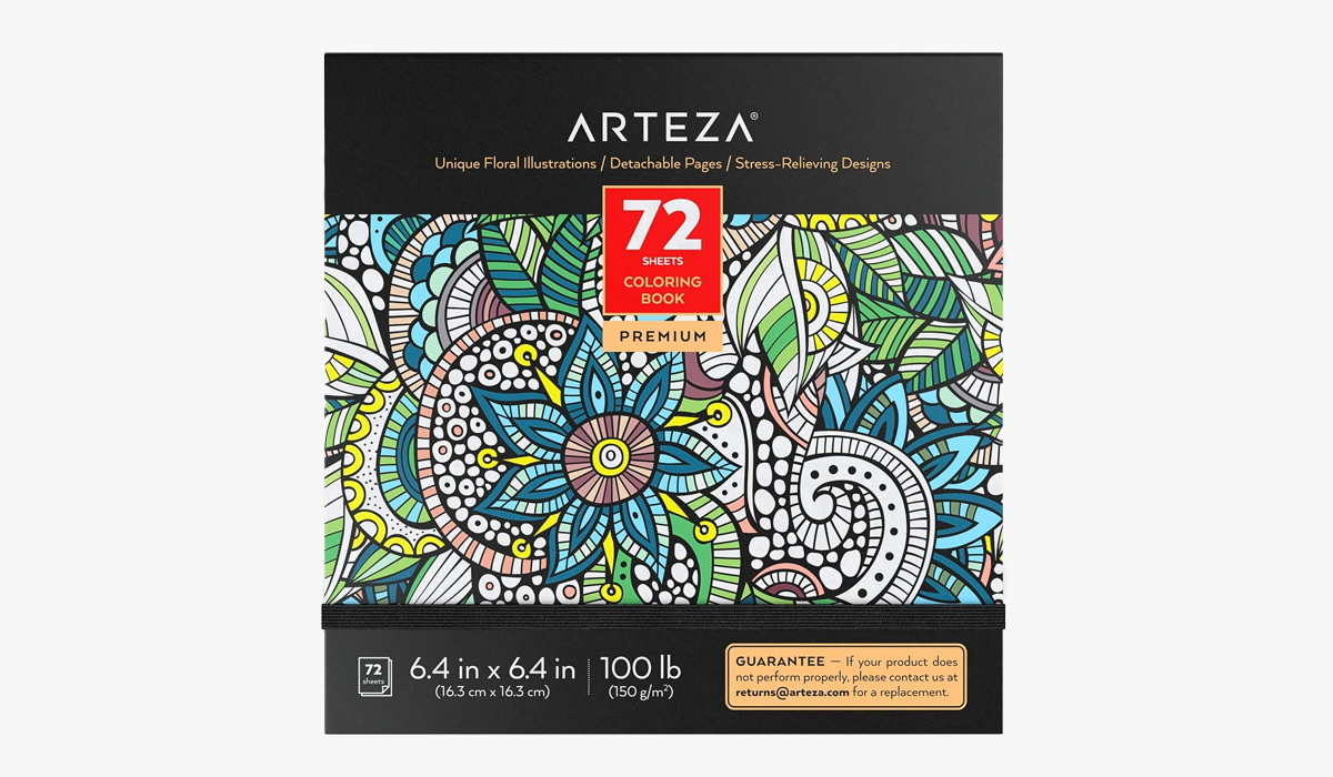 arteza coloring book for adults