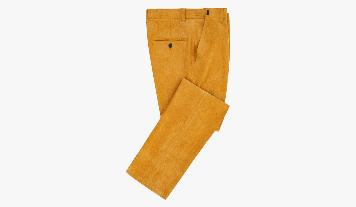 hanayome men's stretch corduroy pants