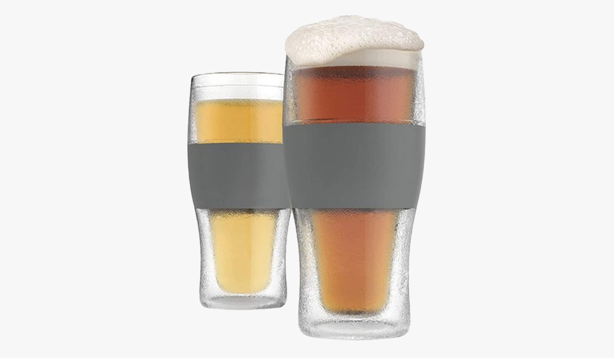host double wall plastic frozen pint glass - cool gifts for men