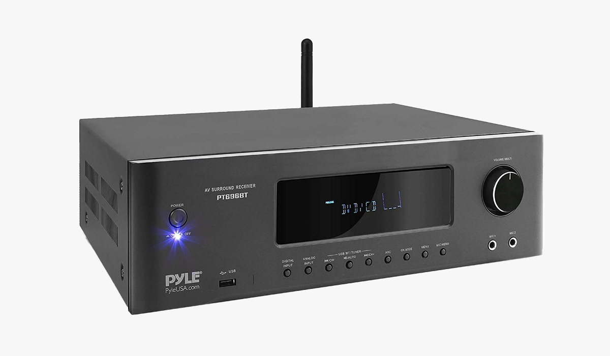 pyle pt696bt home theater stereo receiver